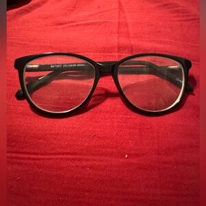 Betsey Johnson eye glasses.